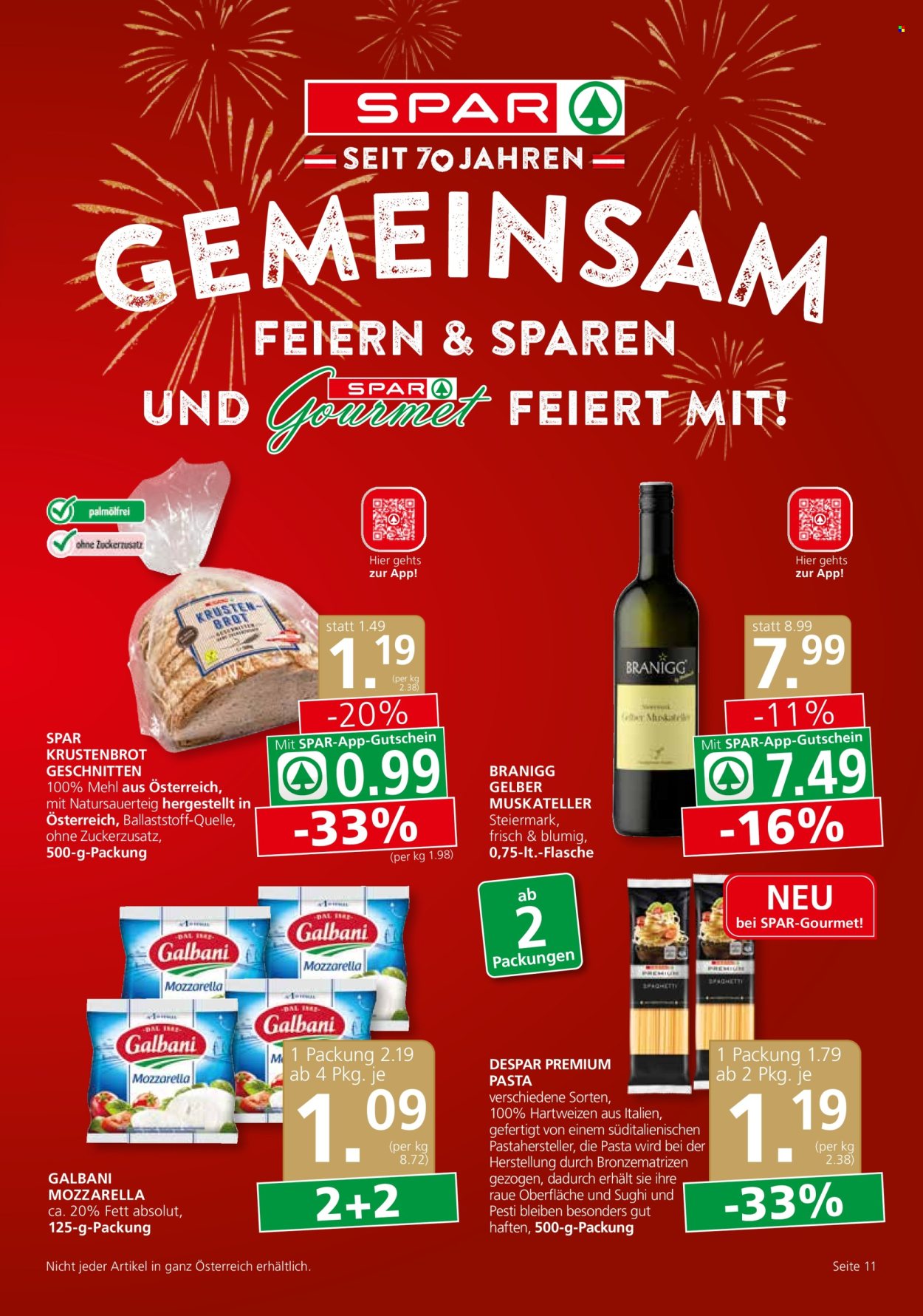 Angebote SPAR - 29.5.2024 - 12.6.2024. Seite 11