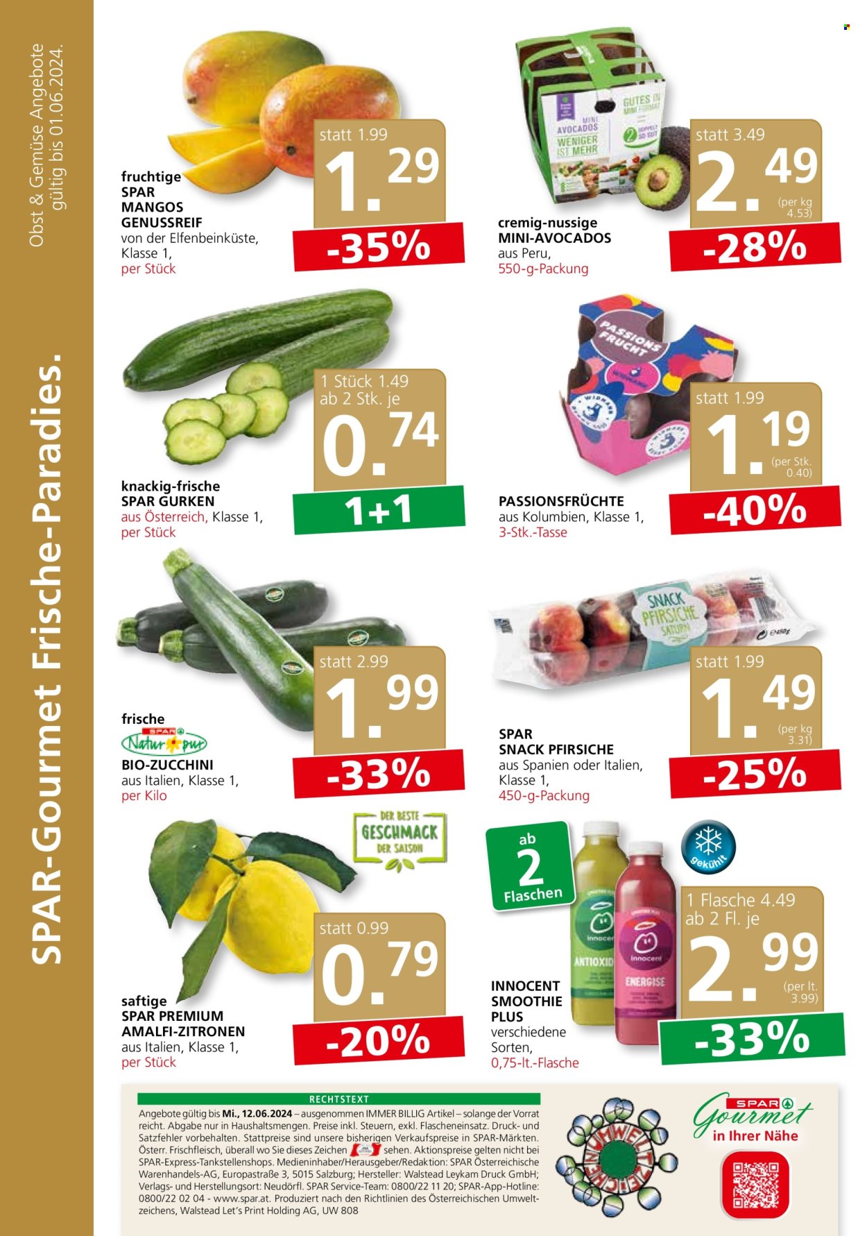 Angebote SPAR - 29.5.2024 - 12.6.2024. Seite 12