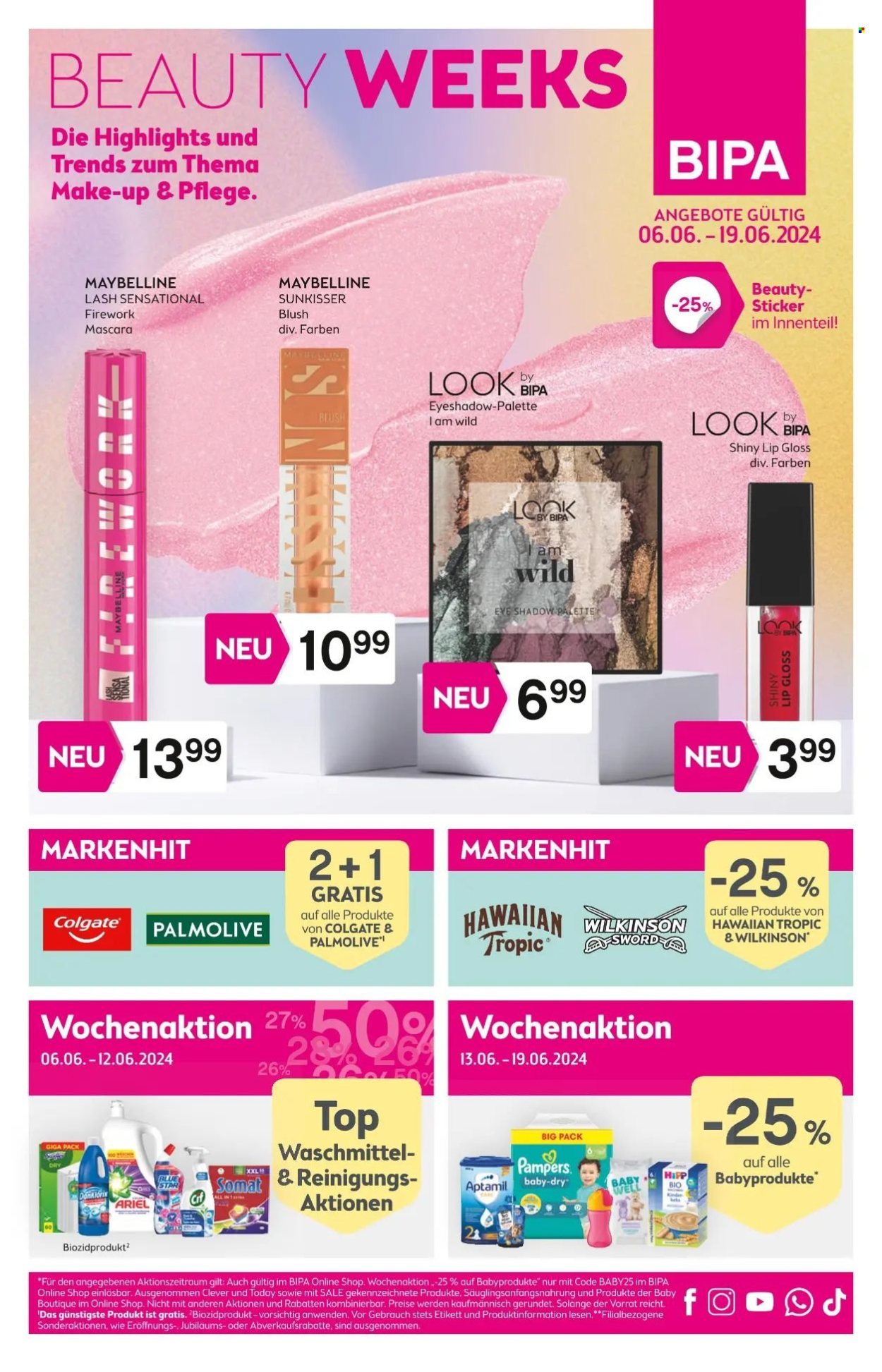 Angebote Bipa - 6.6.2024 - 19.6.2024. Seite 1