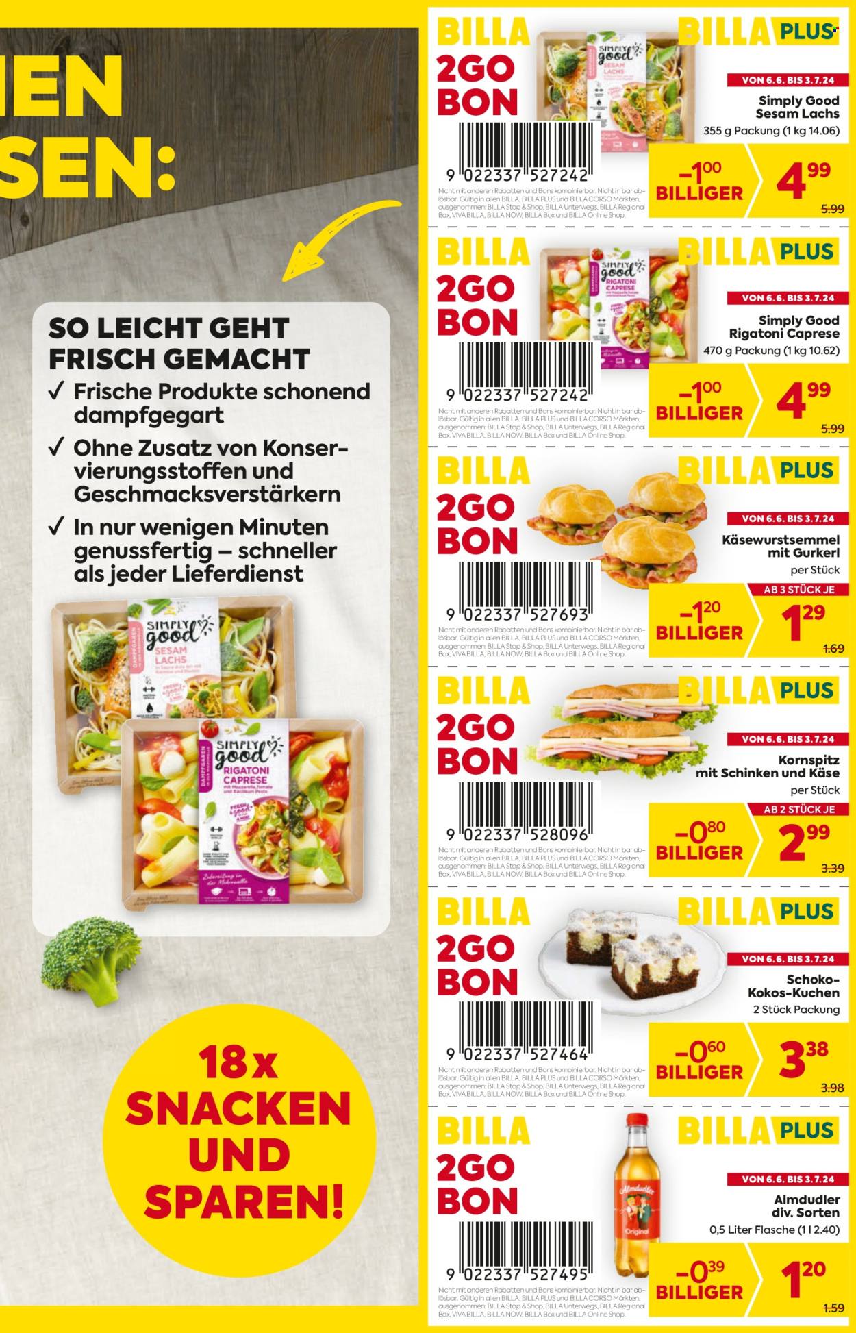 Angebote Billa - 6.6.2024 - 3.7.2024. Seite 3