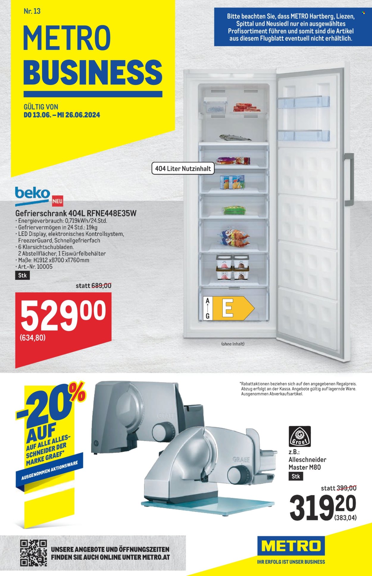 Angebote Metro - 13.6.2024 - 26.6.2024. Seite 1