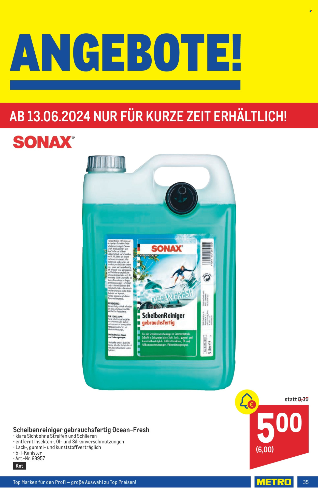 Angebote Metro - 13.6.2024 - 26.6.2024. Seite 35