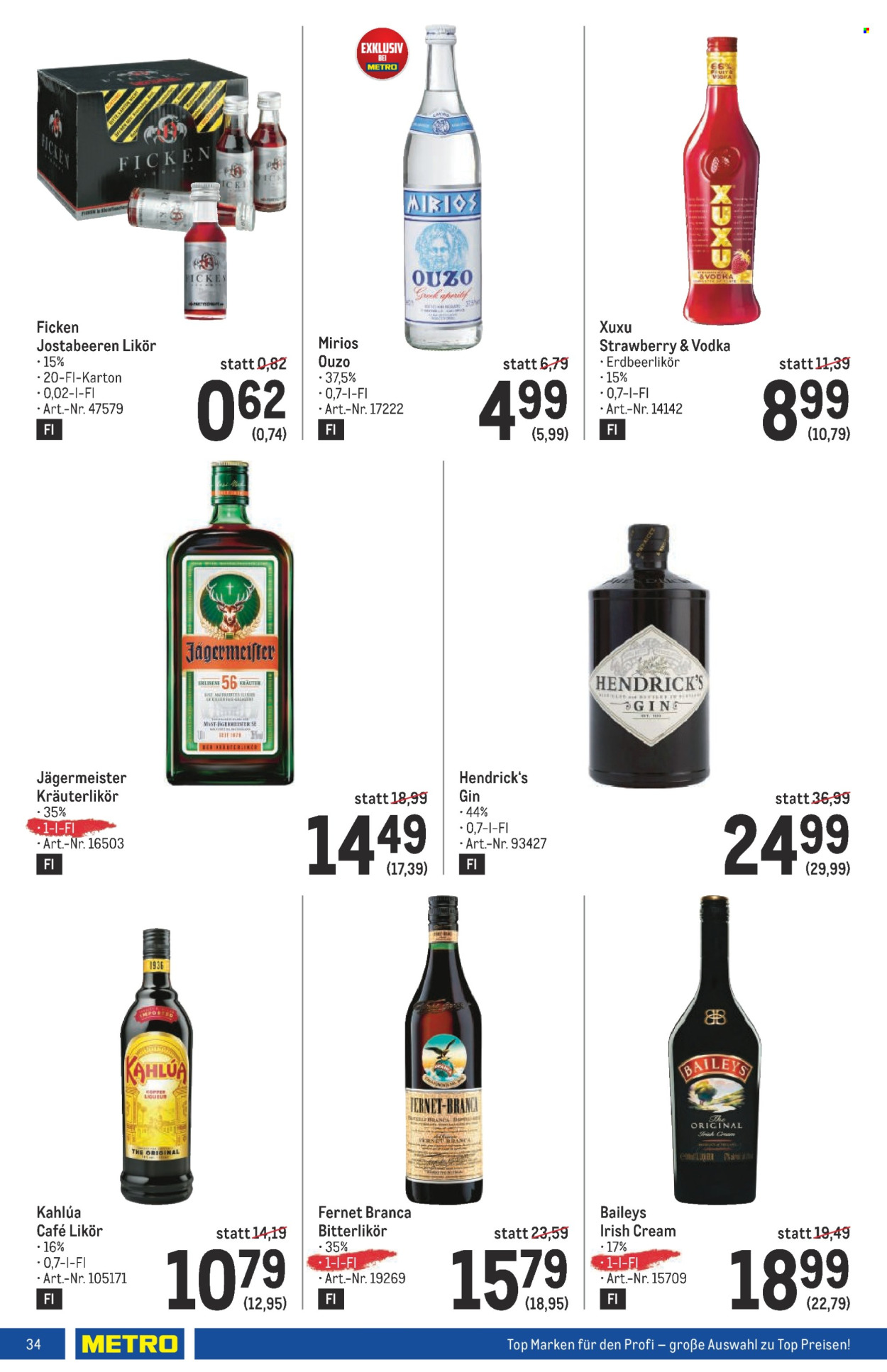Angebote Metro - 13.6.2024 - 26.6.2024. Seite 34