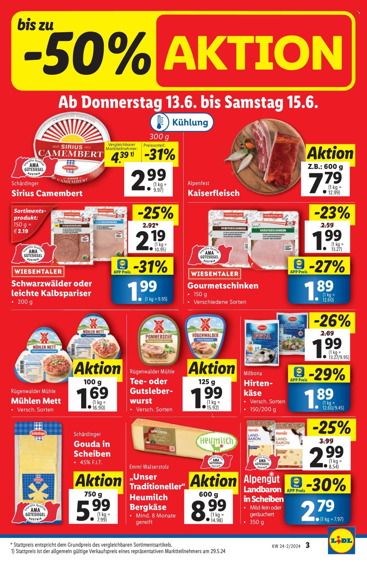 Angebote Lidl - 13.6.2024 - 19.6.2024. Seite 3