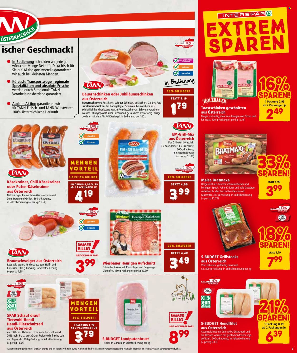 Angebote INTERSPAR - 13.6.2024 - 26.6.2024. Seite 5