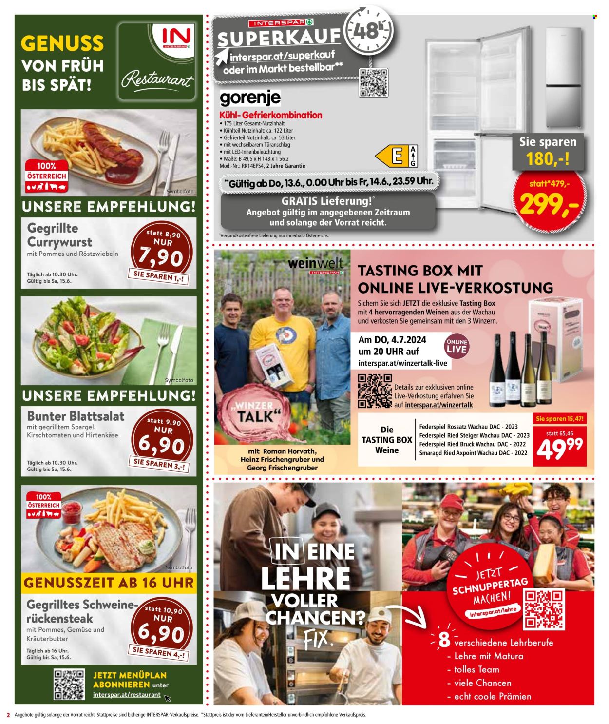 Angebote INTERSPAR - 13.6.2024 - 26.6.2024. Seite 2