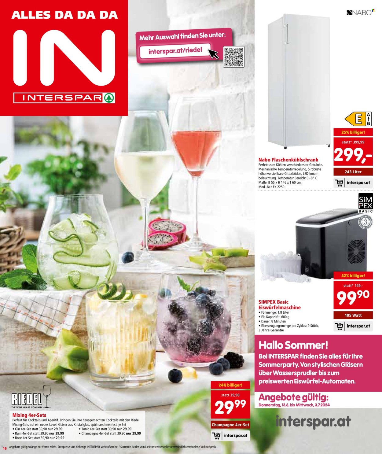 Angebote INTERSPAR - 13.6.2024 - 26.6.2024. Seite 16