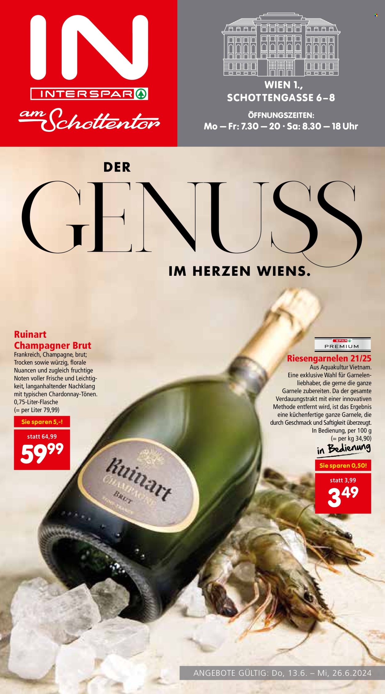 Angebote INTERSPAR - 13.6.2024 - 26.6.2024. Seite 1