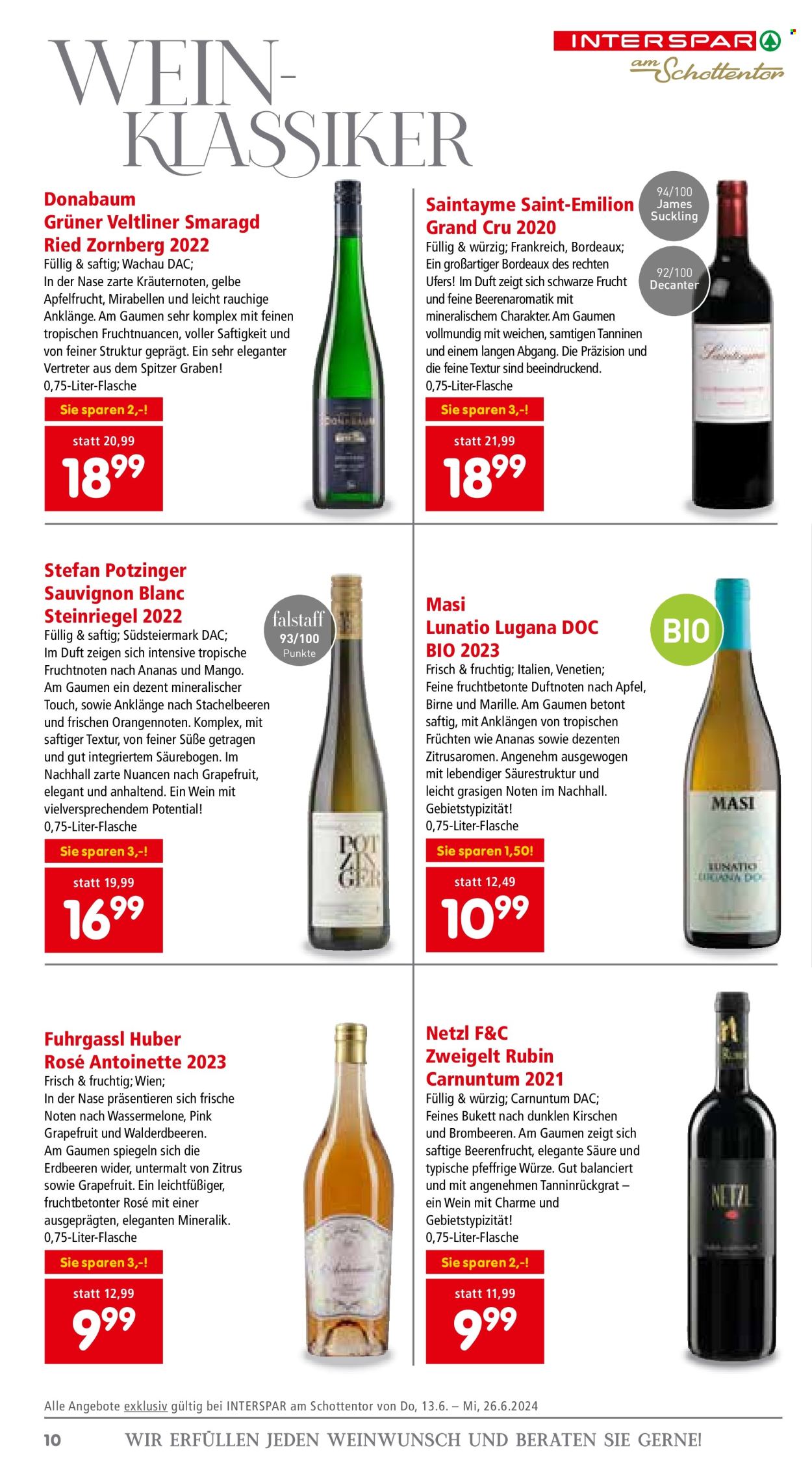Angebote INTERSPAR - 13.6.2024 - 26.6.2024. Seite 10