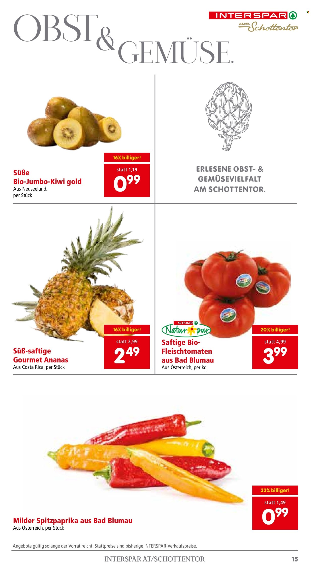 Angebote INTERSPAR - 13.6.2024 - 26.6.2024. Seite 15