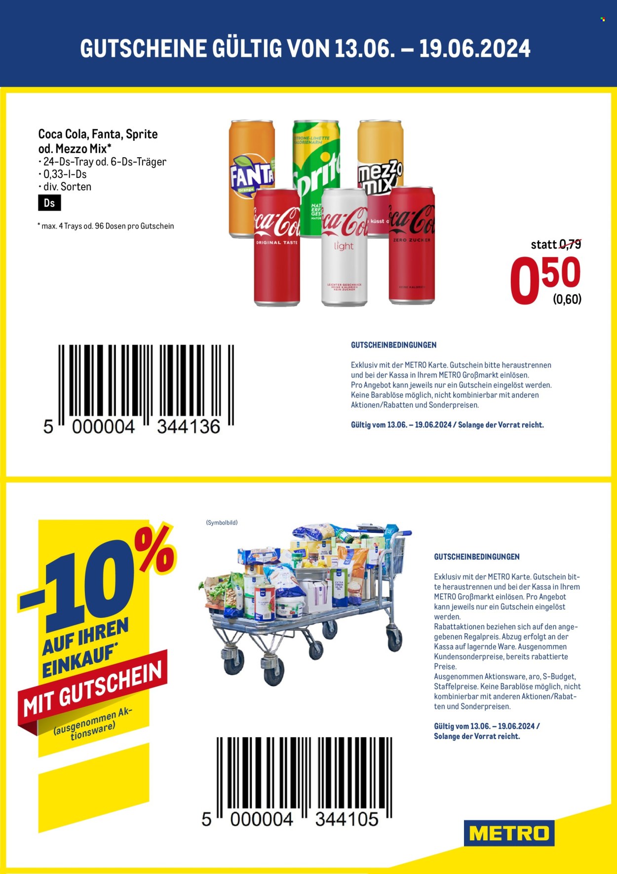 Angebote Metro - 13.6.2024 - 19.6.2024. Seite 1