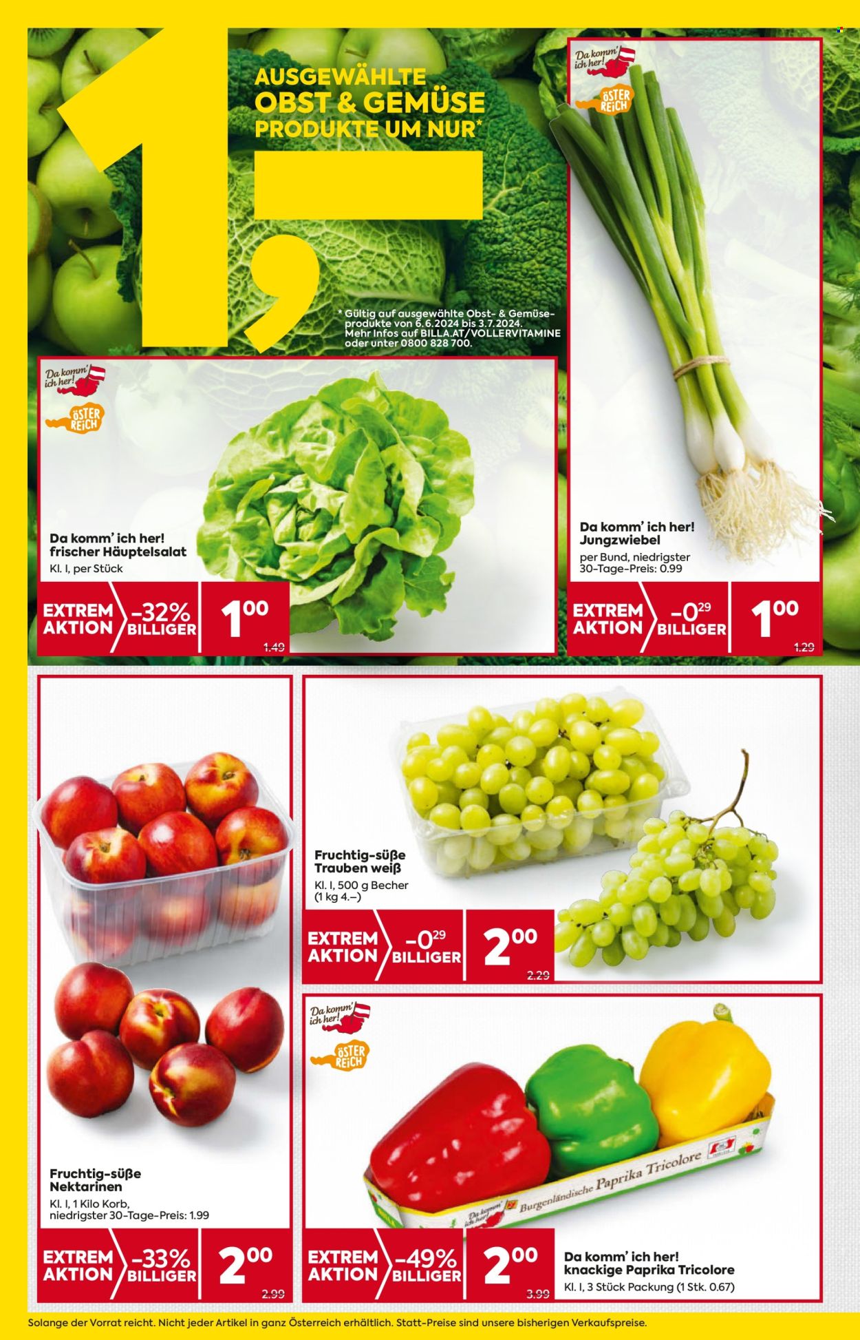 Angebote Billa - 13.6.2024 - 19.6.2024. Seite 4