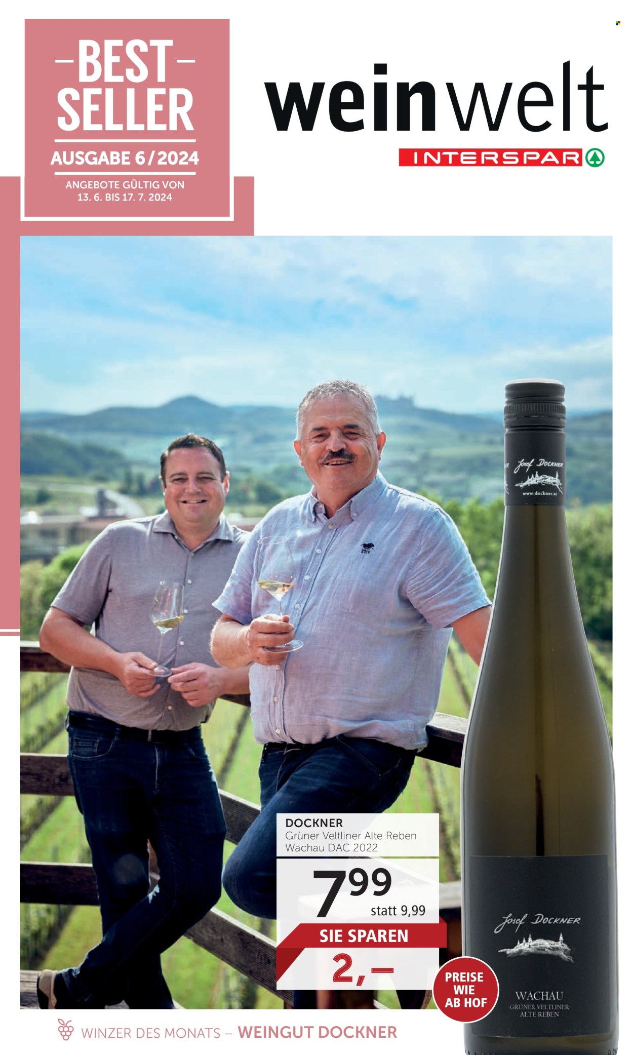Angebote INTERSPAR - 13.6.2024 - 17.7.2024. Seite 1