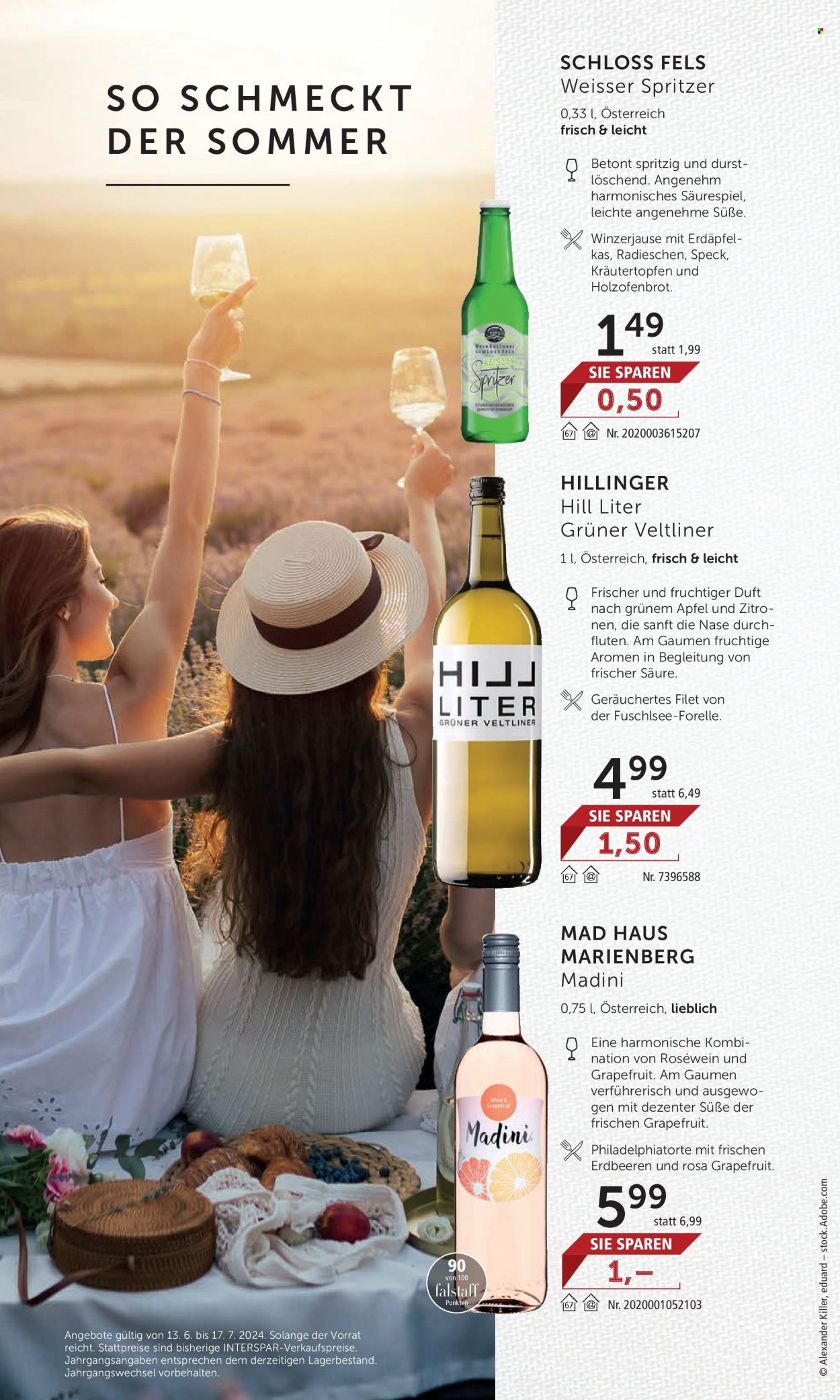 Angebote INTERSPAR - 13.6.2024 - 17.7.2024. Seite 6