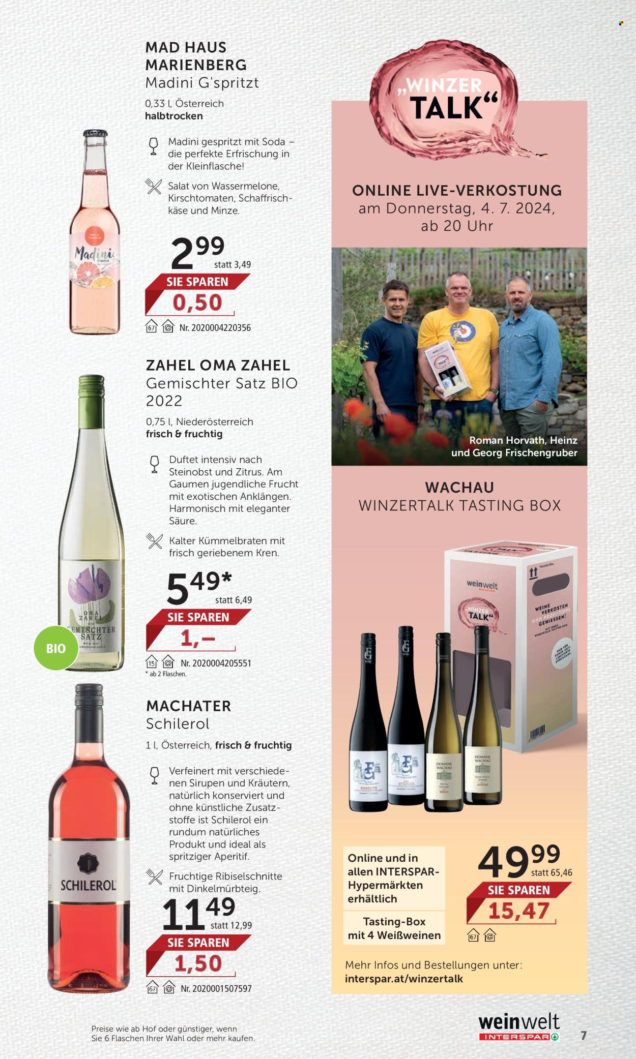 Angebote INTERSPAR - 13.6.2024 - 17.7.2024. Seite 7