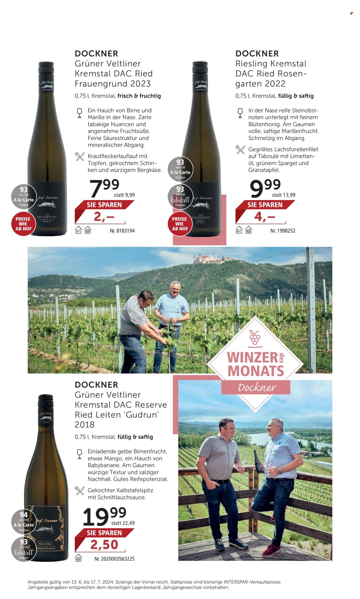 Angebote INTERSPAR - 13.6.2024 - 17.7.2024. Seite 10
