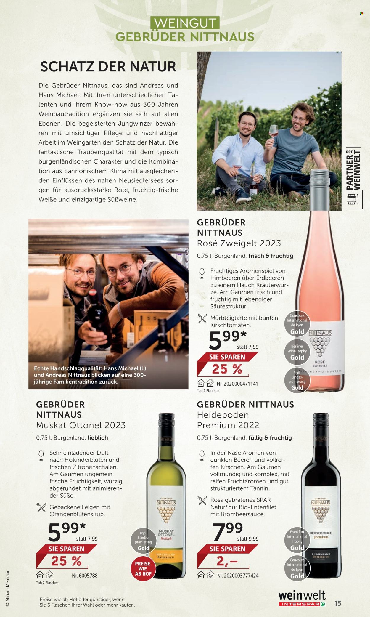 Angebote INTERSPAR - 13.6.2024 - 17.7.2024. Seite 15