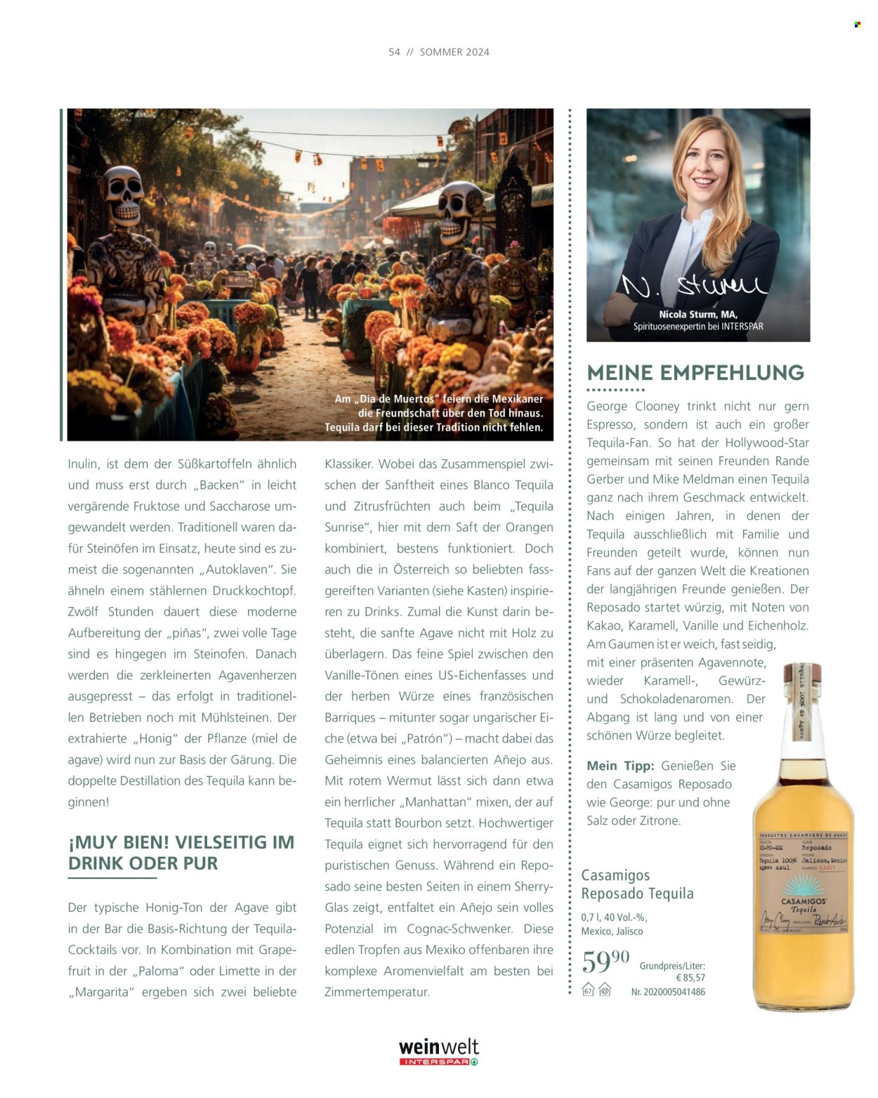 Angebote INTERSPAR - 14.6.2024 - 11.9.2024. Seite 54