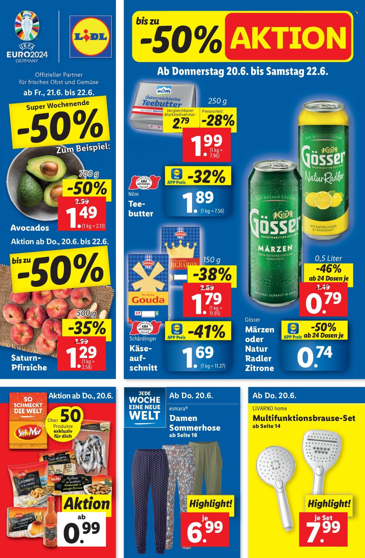 Angebote Lidl - 20.6.2024 - 26.6.2024. Seite 1