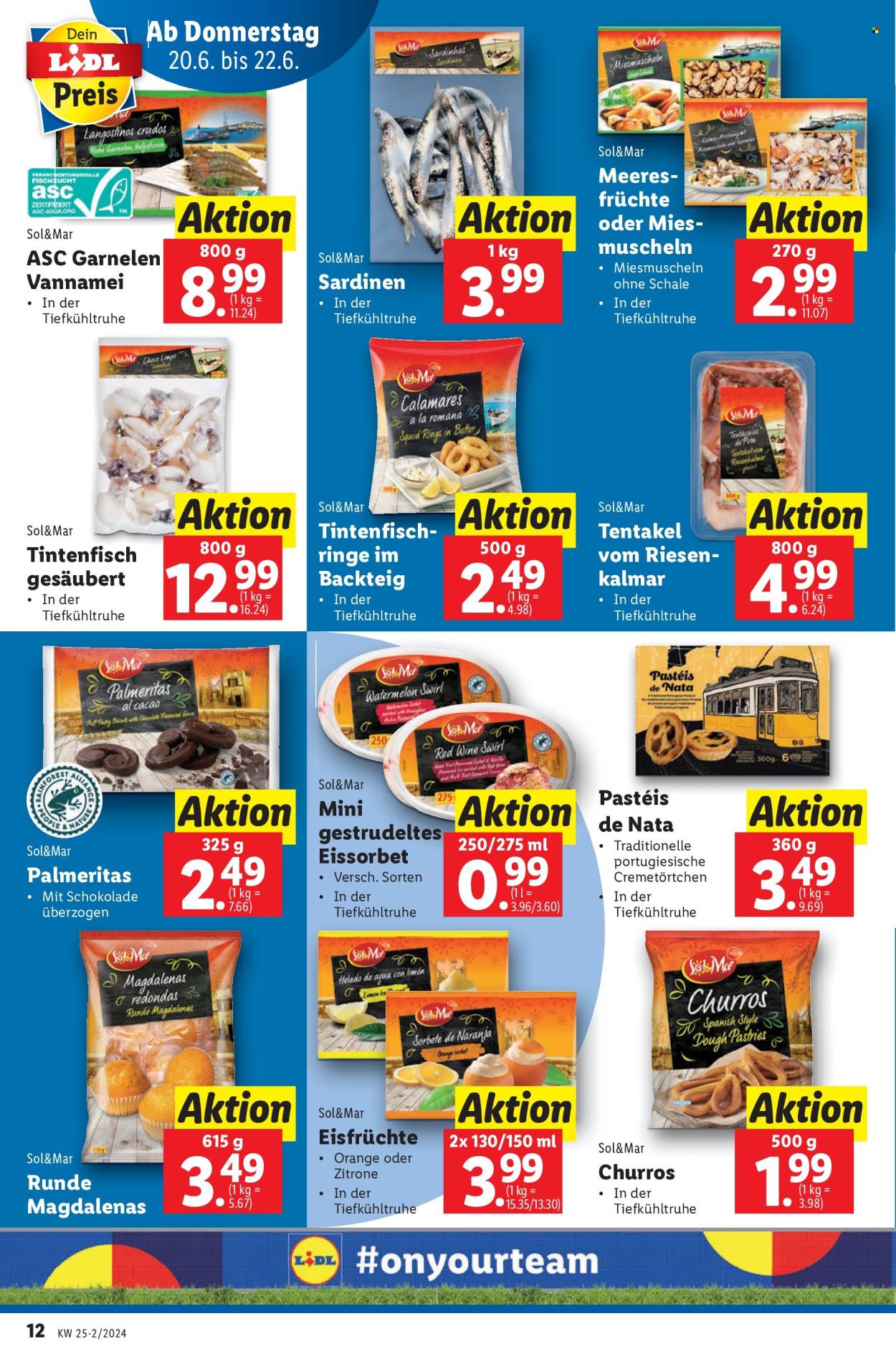 Angebote Lidl - 20.6.2024 - 26.6.2024. Seite 12