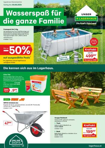 Angebote Lagerhaus - 17.6.2024 - 30.6.2024.