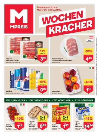 Angebote MPREIS - 17.6.2024 - 23.6.2024.