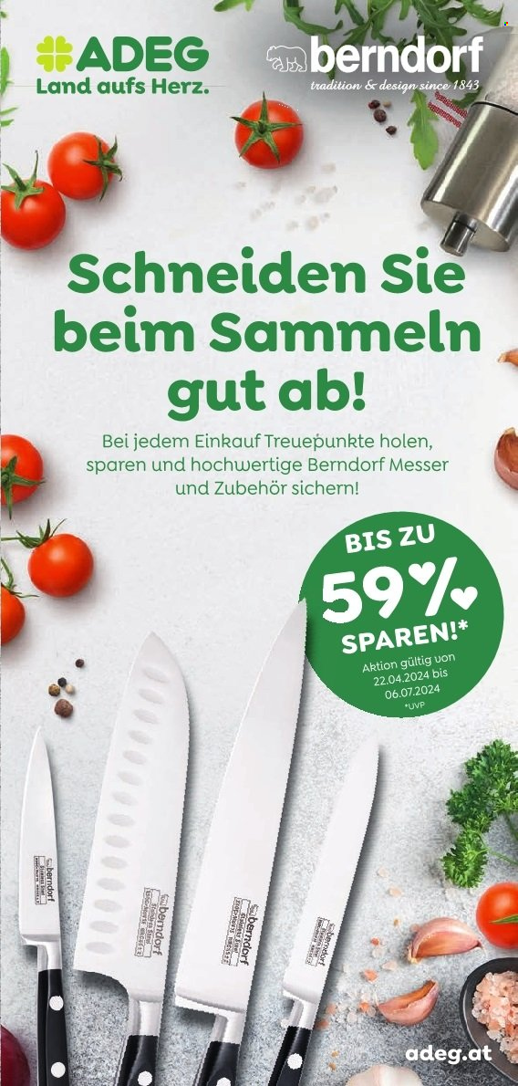 Angebote ADEG - 22.4.2024 - 6.7.2024. Seite 1