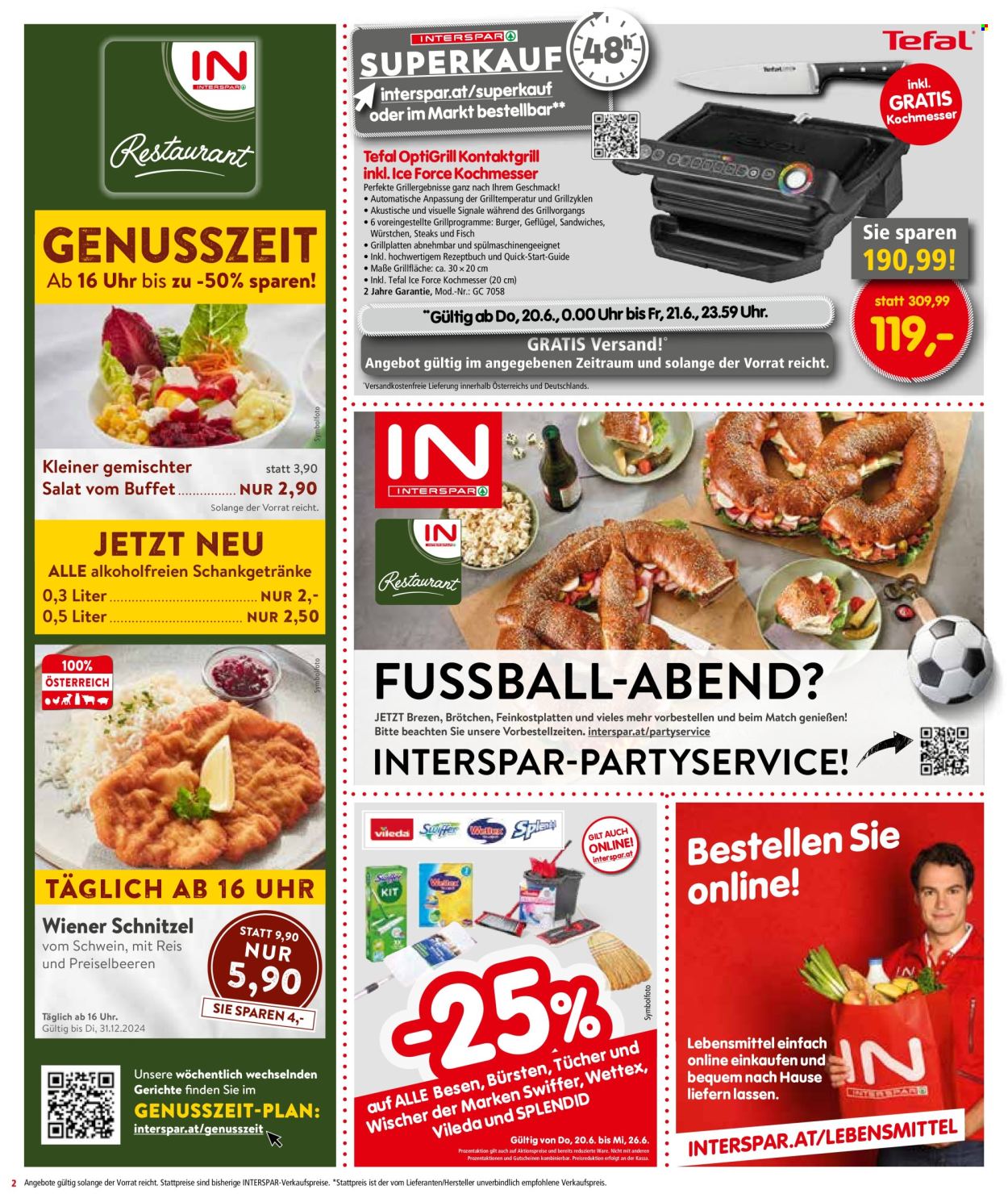 Angebote INTERSPAR - 20.6.2024 - 26.6.2024. Seite 2