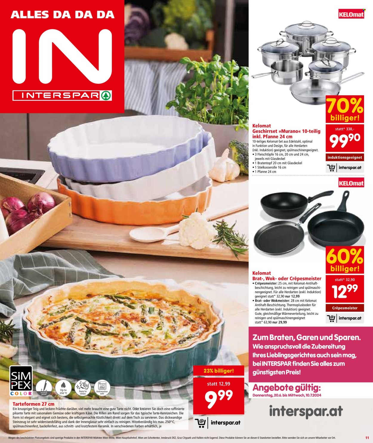 Angebote INTERSPAR - 20.6.2024 - 26.6.2024. Seite 11