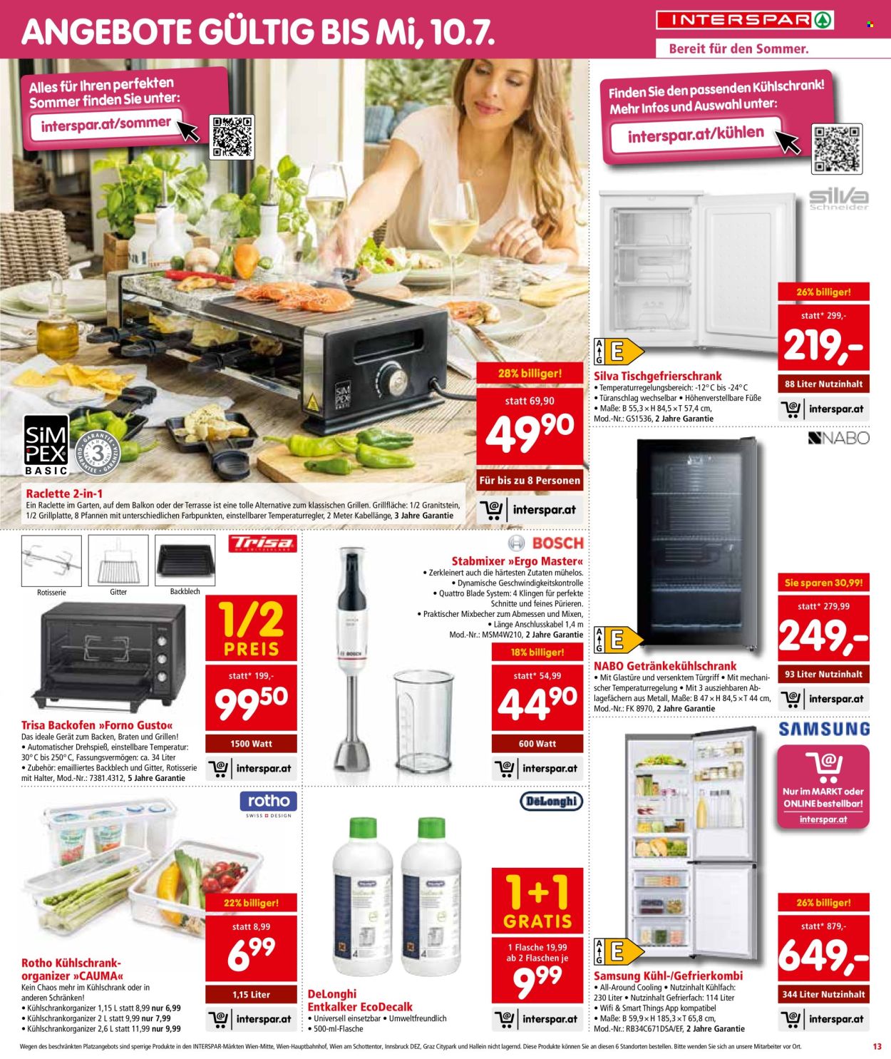 Angebote INTERSPAR - 20.6.2024 - 26.6.2024. Seite 13