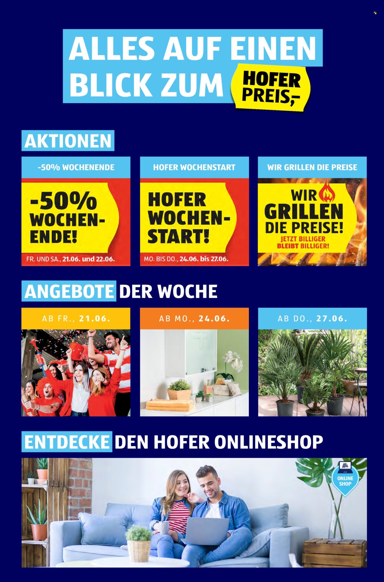 Angebote Hofer - 21.6.2024 - 27.6.2024. Seite 2