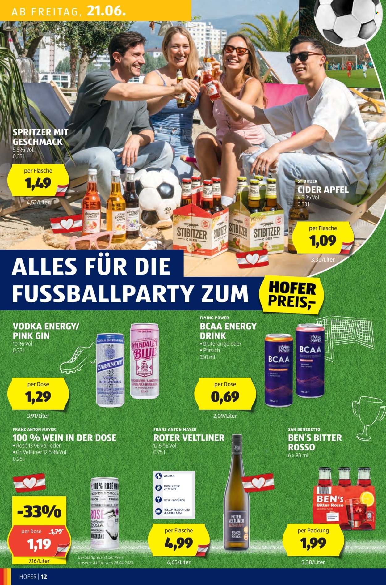 Angebote Hofer - 21.6.2024 - 27.6.2024. Seite 14