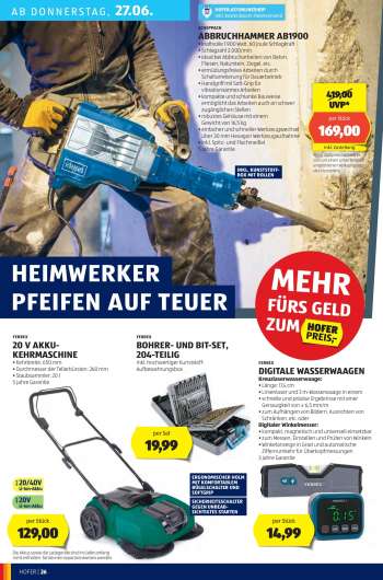 thumbnail - SCHEPPACH ABBRUCHHAMMER AB1900