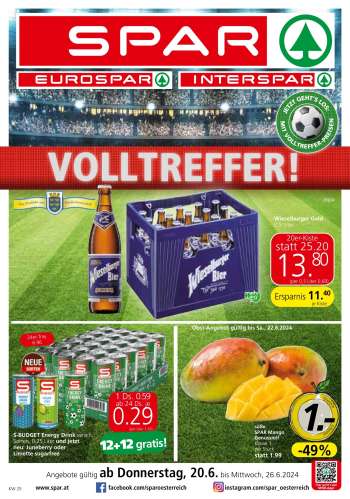 Angebote SPAR - 20.6.2024 - 26.6.2024.
