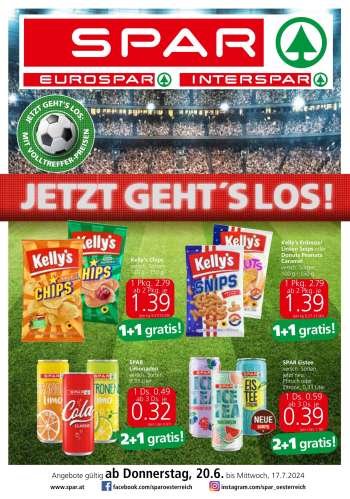 Angebote SPAR - 20.6.2024 - 17.7.2024.