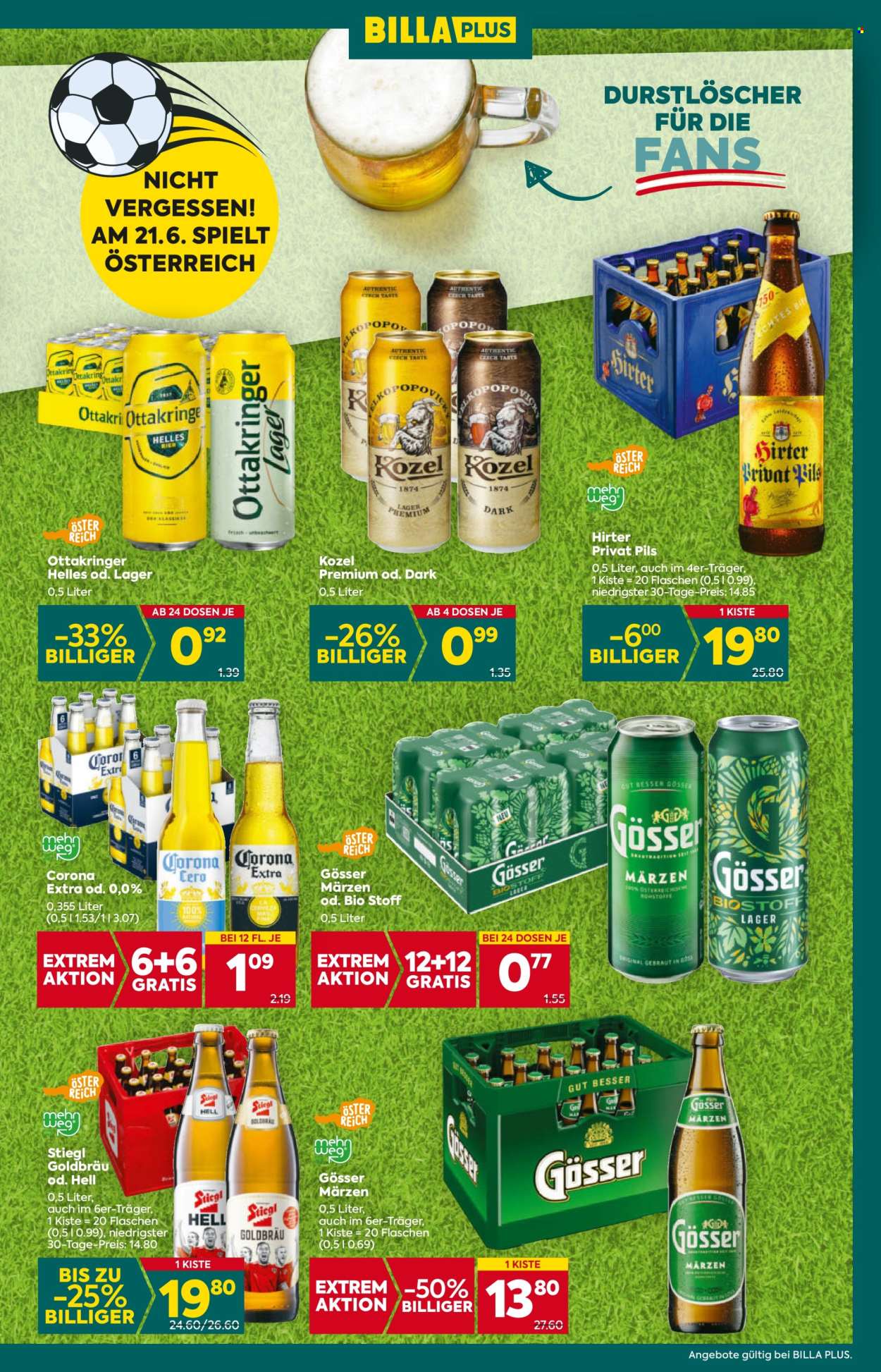 Angebote Billa Plus - 20.6.2024 - 26.6.2024. Seite 17