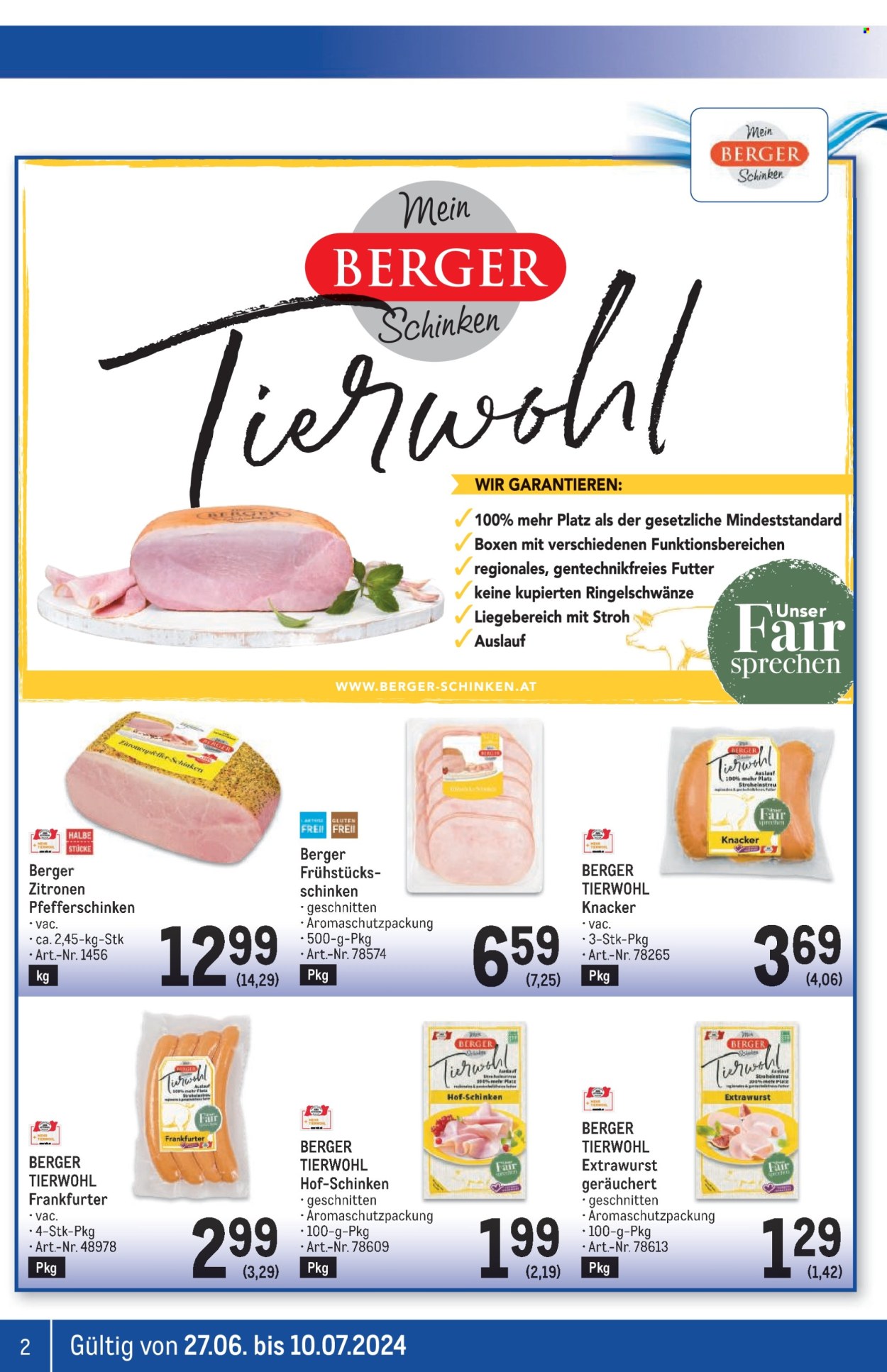 Angebote Metro - 27.6.2024 - 10.7.2024. Seite 2