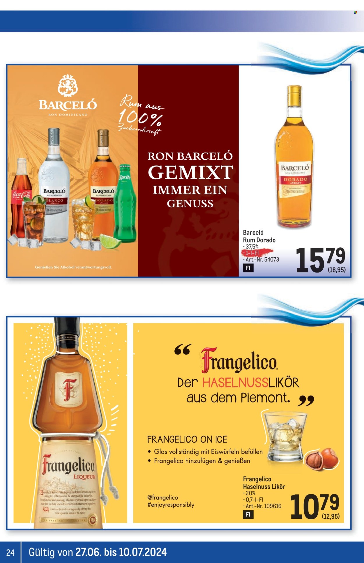 Angebote Metro - 27.6.2024 - 10.7.2024. Seite 24