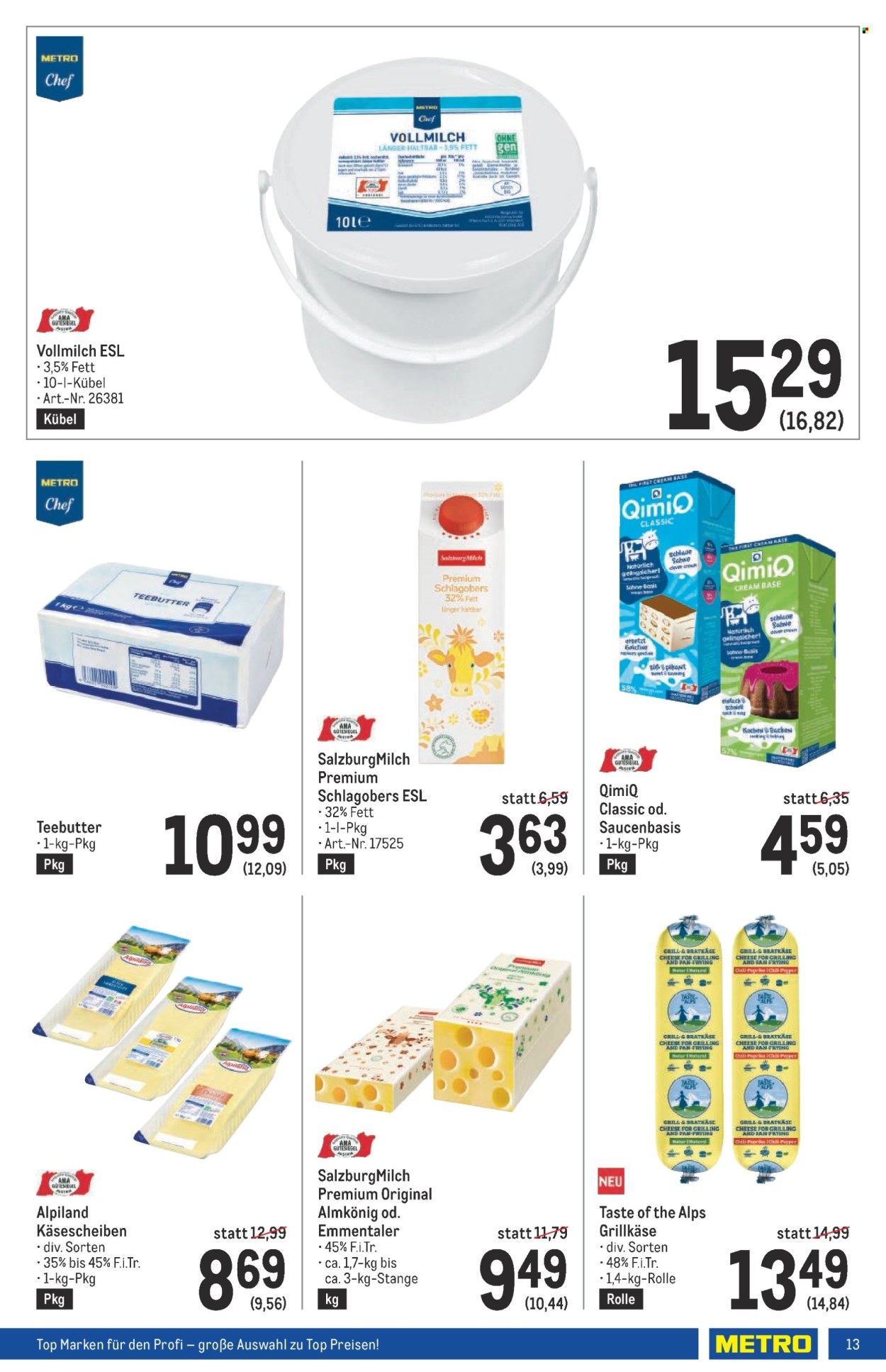 Angebote Metro - 27.6.2024 - 10.7.2024. Seite 13