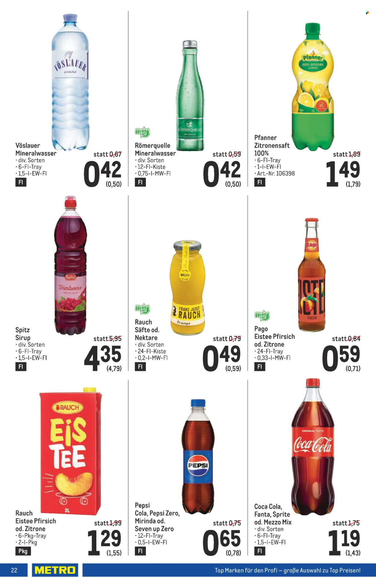 Angebote Metro - 27.6.2024 - 10.7.2024. Seite 22