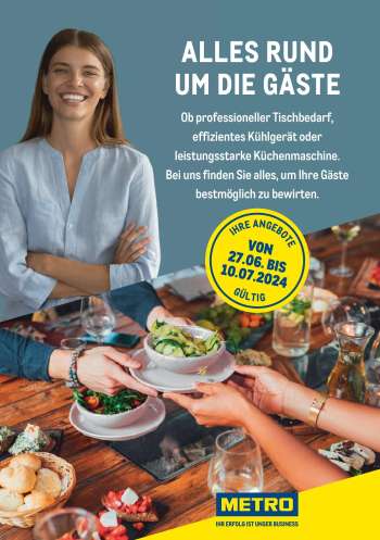 Angebote Metro - 27.6.2024 - 10.7.2024.
