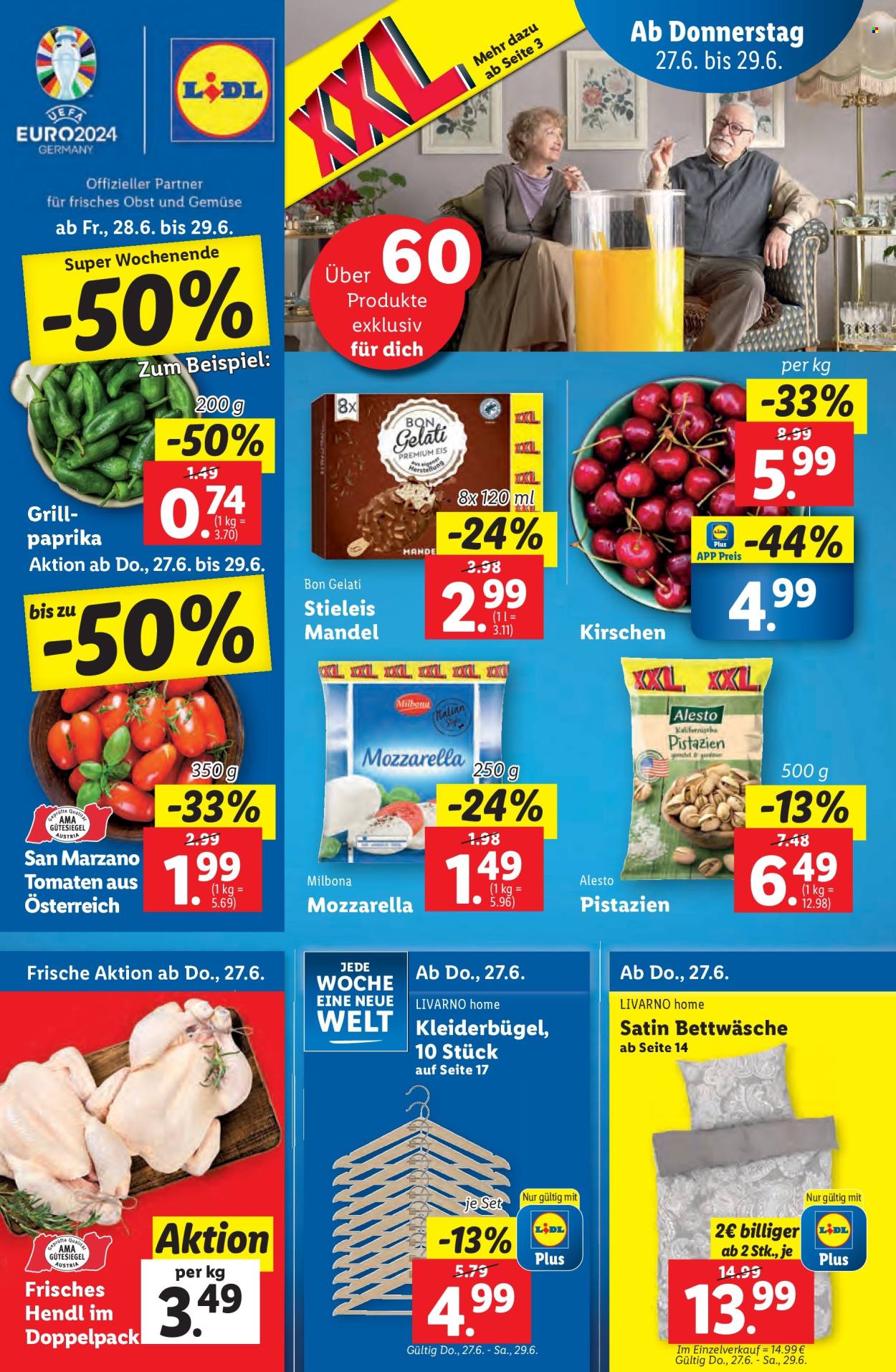 Angebote Lidl - 27.6.2024 - 3.7.2024. Seite 1