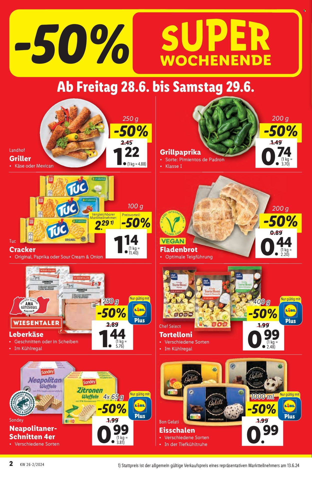Angebote Lidl - 27.6.2024 - 3.7.2024. Seite 2