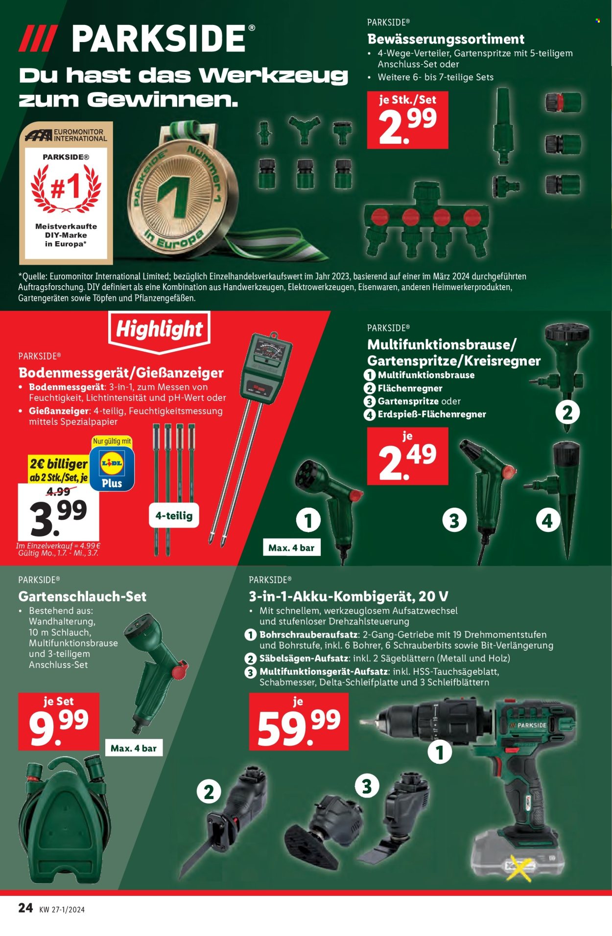 Angebote Lidl - 27.6.2024 - 3.7.2024. Seite 26