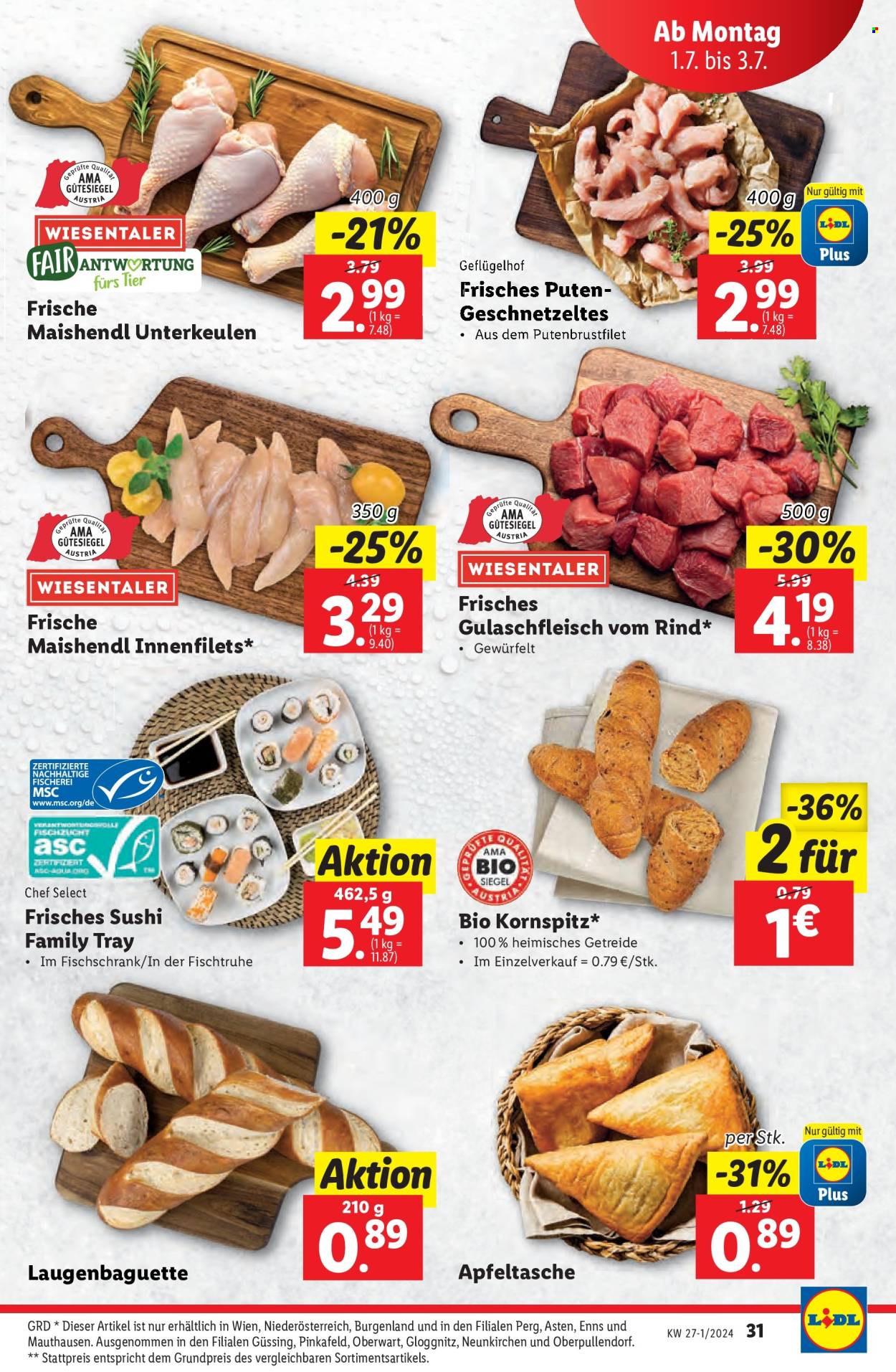 Angebote Lidl - 27.6.2024 - 3.7.2024. Seite 33