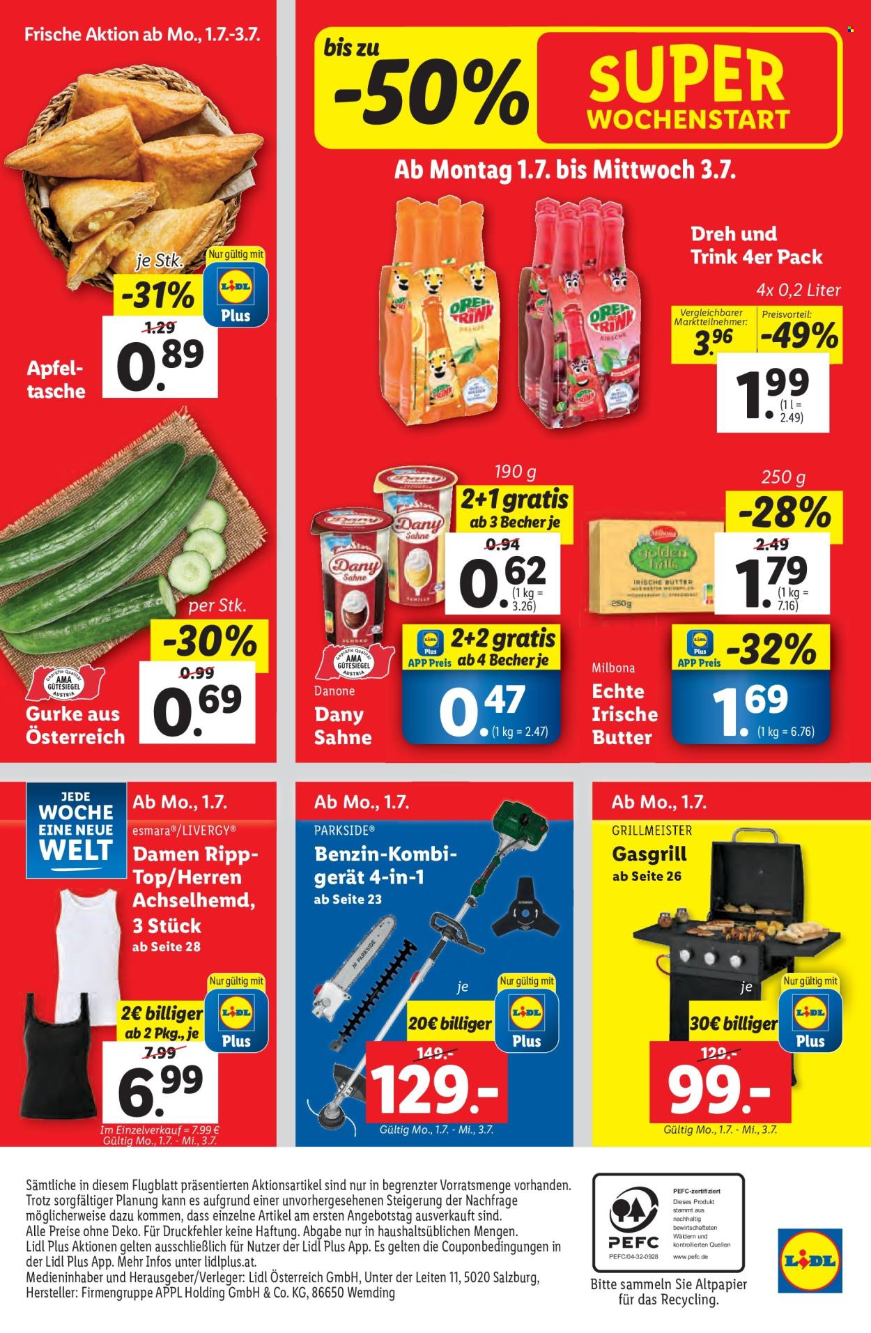 Angebote Lidl - 27.6.2024 - 3.7.2024. Seite 38