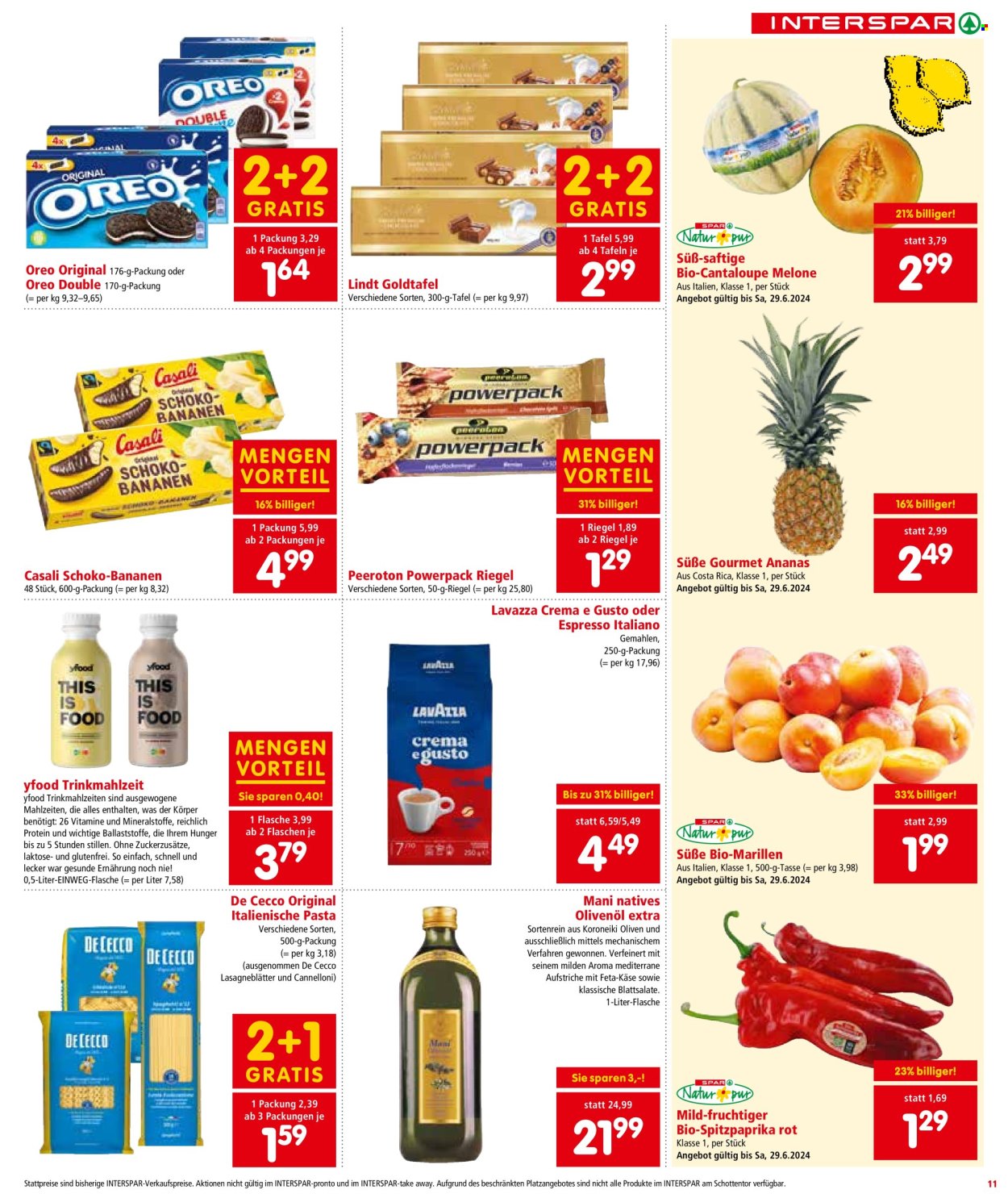 Angebote INTERSPAR - 27.6.2024 - 10.7.2024. Seite 11