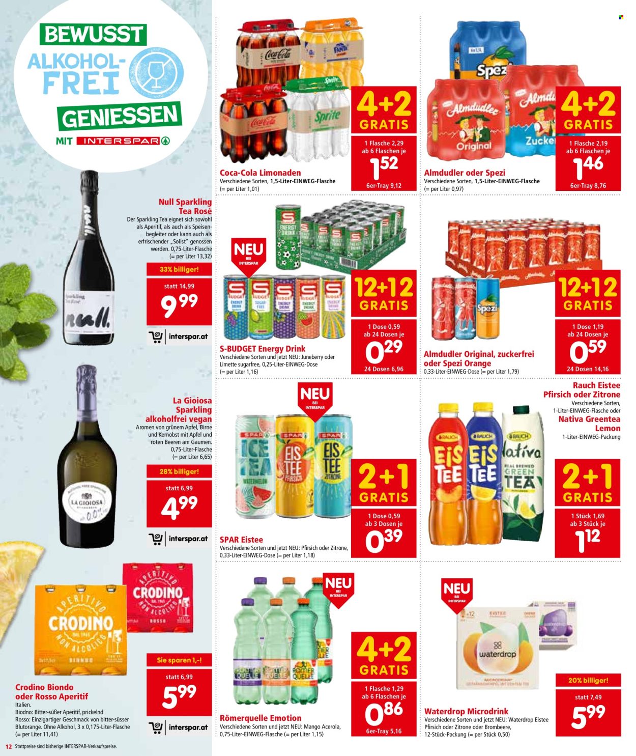 Angebote INTERSPAR - 27.6.2024 - 10.7.2024. Seite 12