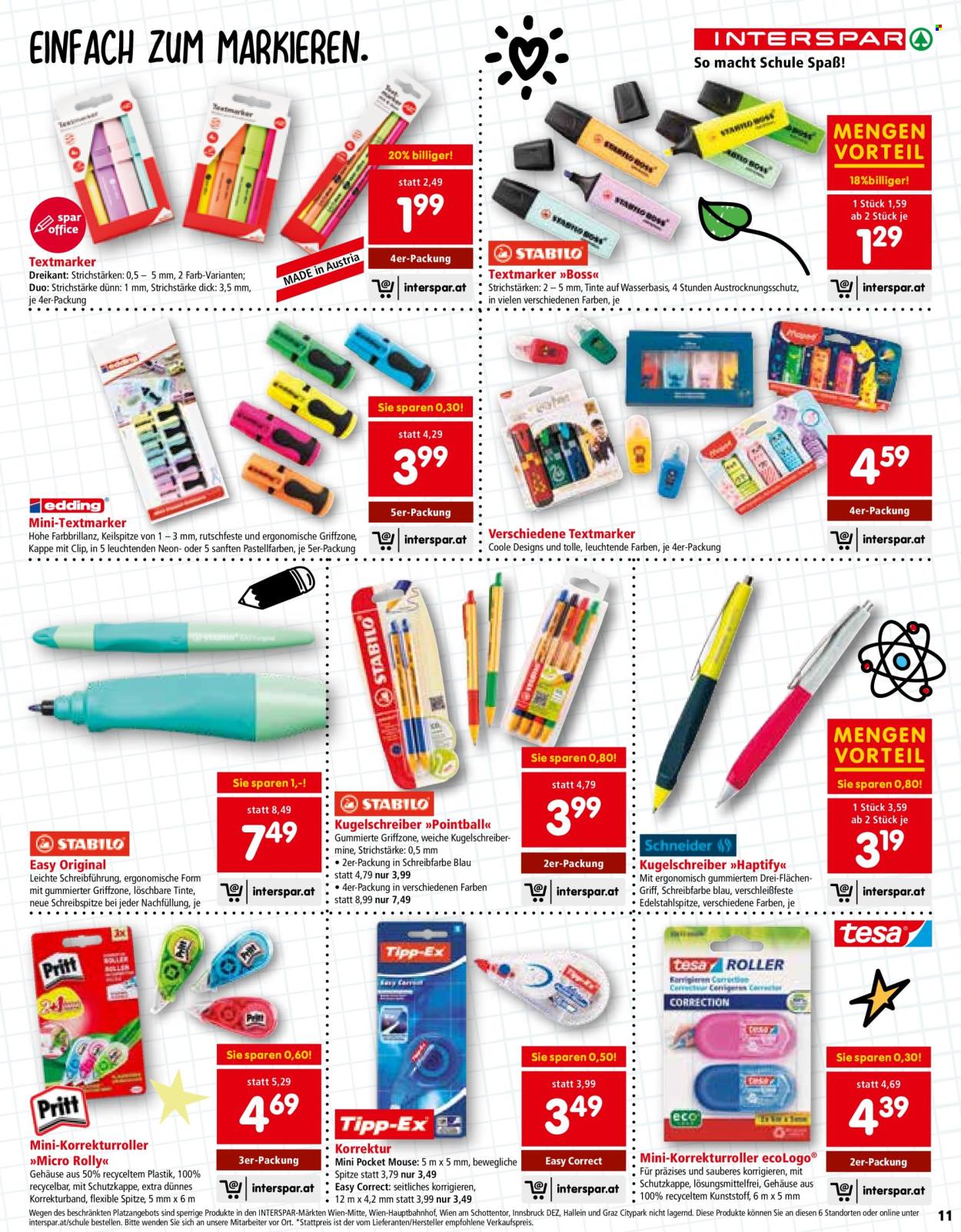 Angebote INTERSPAR - 27.6.2024 - 18.9.2024. Seite 11