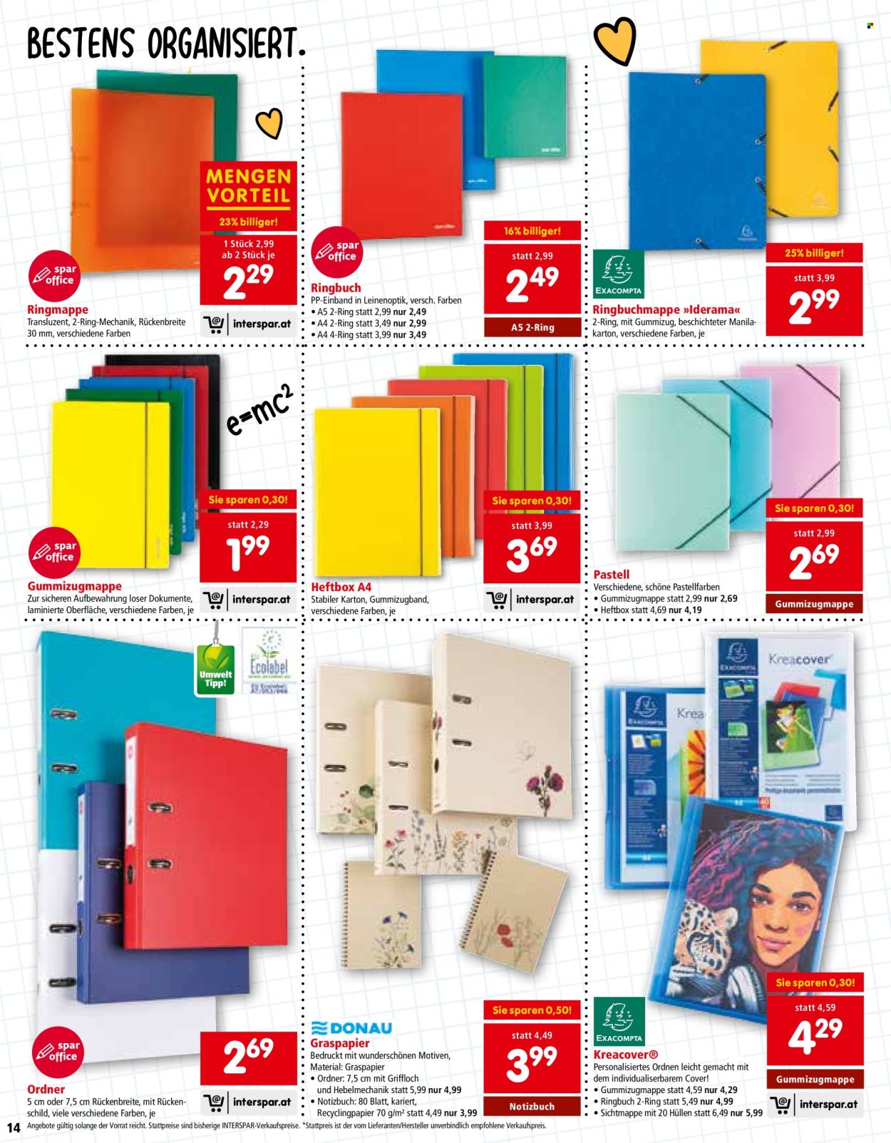 Angebote INTERSPAR - 27.6.2024 - 18.9.2024. Seite 14